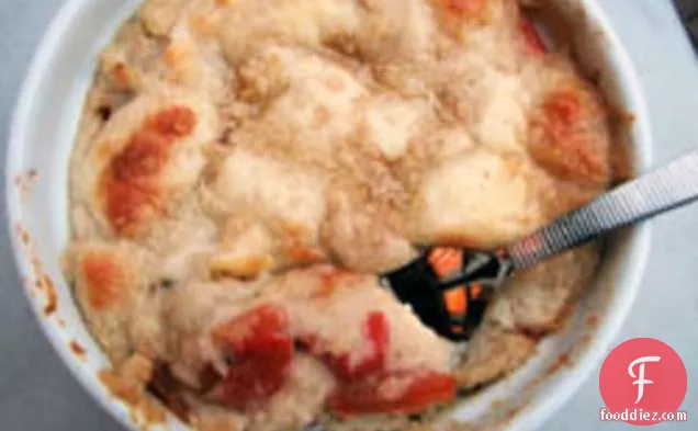 Dinner Tonight: White Bean Gratin with Red Peppers and Rosemary