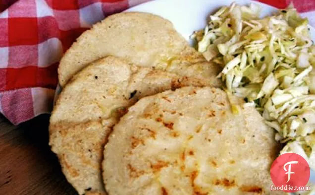 Eat for Eight Bucks: Pupusas con Curtido