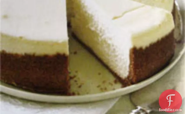 डोरी के साथ बेकिंग: फसह के लिए मलाईदार क्रीम पनीर चीज़केक-या नहीं