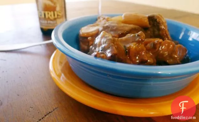 The Art of Eating's Carbonade à la Gueuze