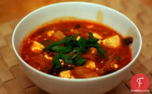 Dinner Tonight: Kimchi Jigae (Kimchi Stew)