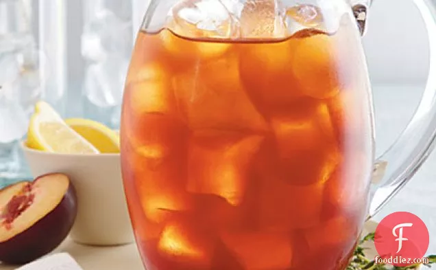 Plum-Thyme Iced Tea