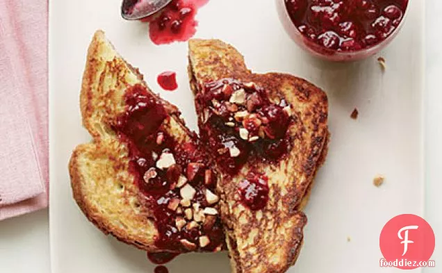 Almond-Butter-and-Jelly French Toast