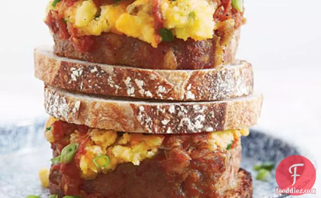 Ashley's Meatloaf-and-Mashed Potato Sandwiches