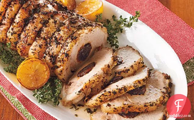 Prune-Stuffed Pork Loin