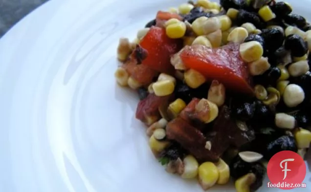 Dinner Tonight: Black Bean and Roasted Corn Salsa