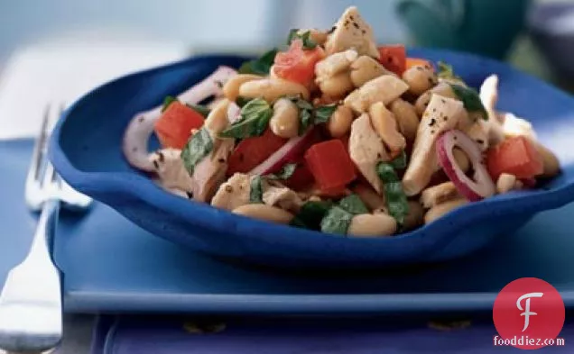 White Bean and Roasted Chicken Salad