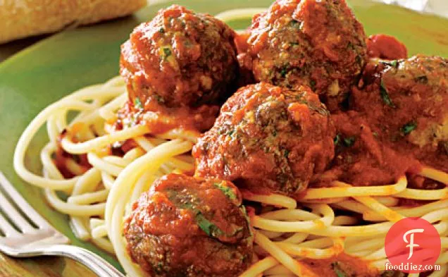 Spaghetti and Easy Meatballs