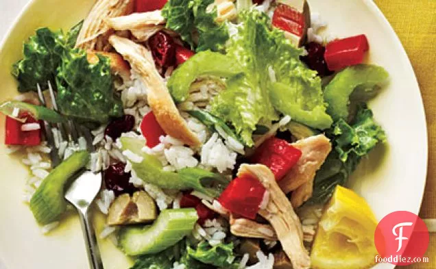 Cold Chicken and Rice Salad