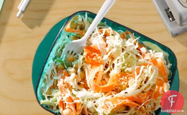 Crisp Chickpea Slaw