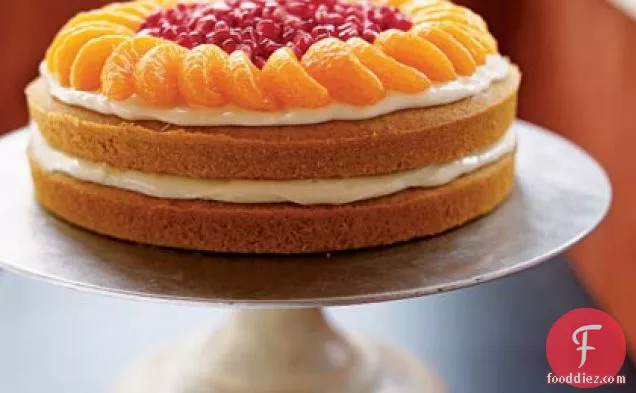 कद्दू-नारंगी केक