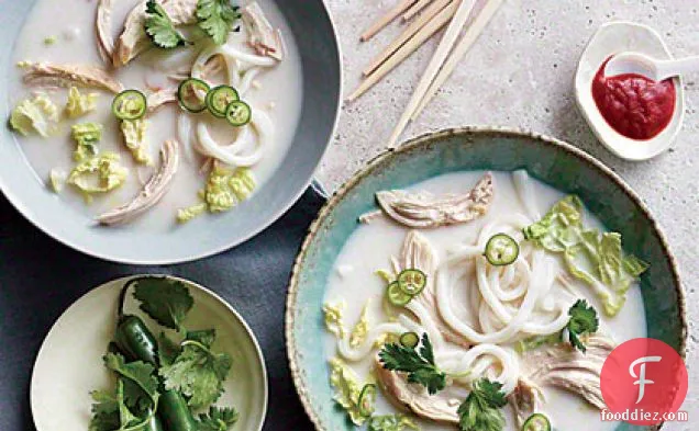 Peanut Chicken Noodle Soup