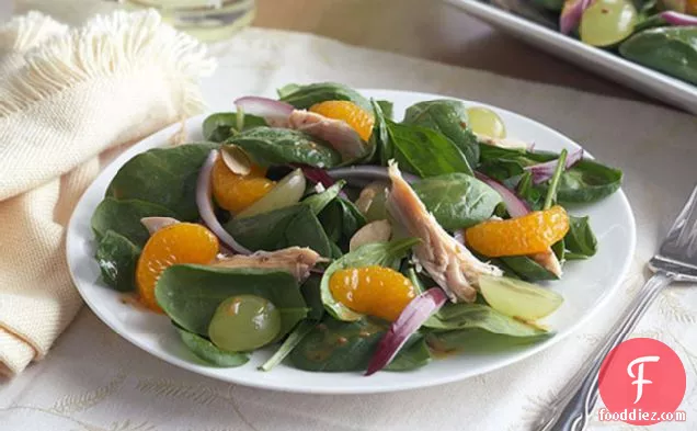 Mandarin Spinach Salad with Chicken