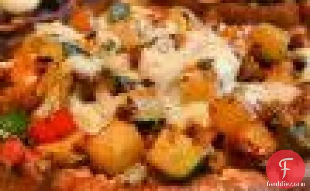 मशरूम और पालक सोप्रेसटा क्रिस्प्स के साथ