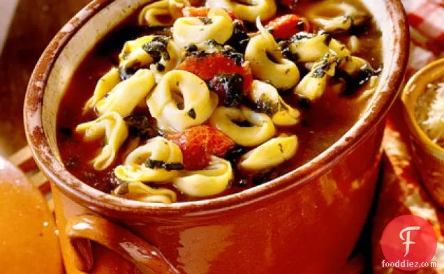 Spinach-Tortellini Soup