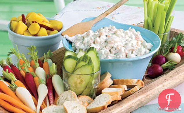 Shrimp-and-Blue Cheese Spread