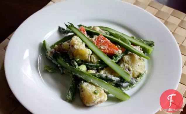 Dinner Tonight: Potato and Asparagus Salad with Mustard Dressing