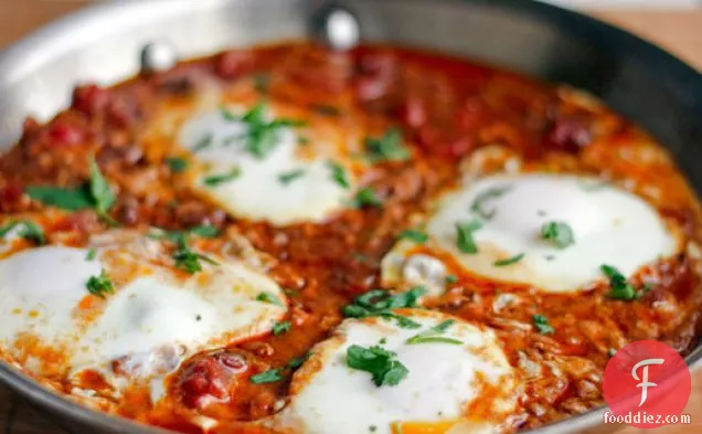 Dinner Tonight: Moroccan Ragout with Poached Eggs
