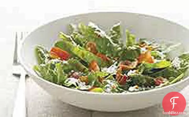 Parmesan-Bacon Spinach Salad