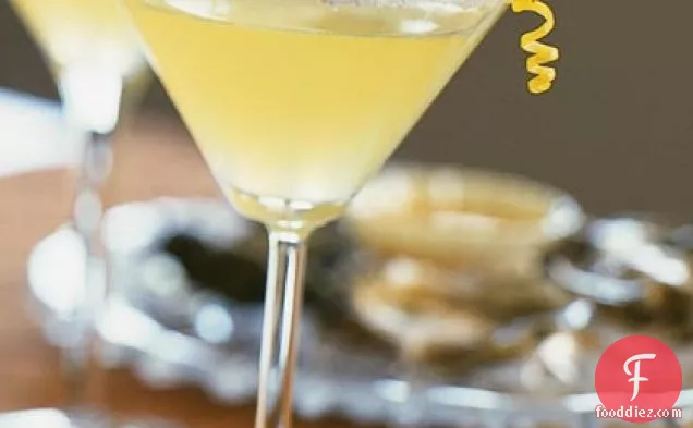 Frosty Lemon Martini
