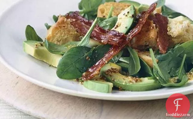 Bacon, Avocado & Spinach Salad
