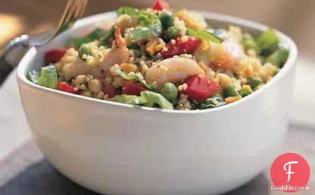 Sesame Shrimp-and-Couscous Salad