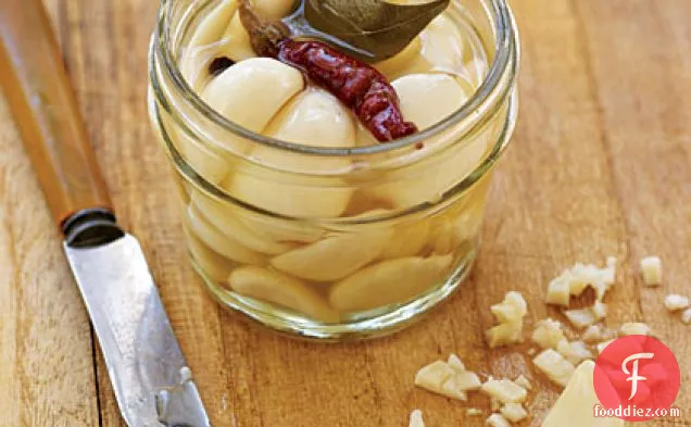 Pickled Garlic with Chiles