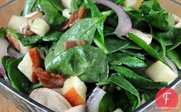 Spinach Salad With Maple-dijon Vinaigrette
