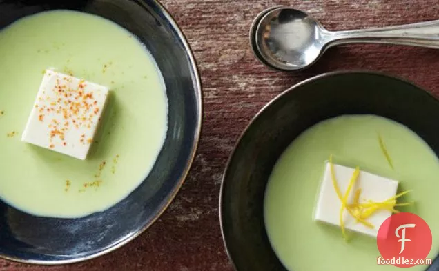 Andrea Nguyen's Silken Tofu and Edamame Soup