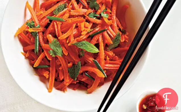 Carrot Salad with a Hit of Heat