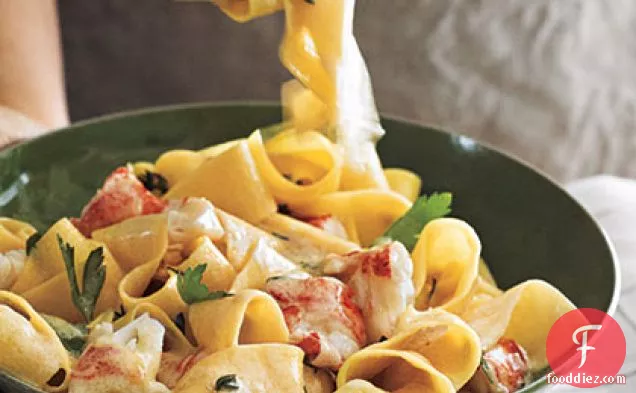 Creamy Lobster Pappardelle