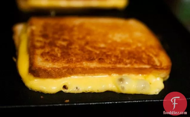 Very Thin Grilled Cheese Sandwiches
