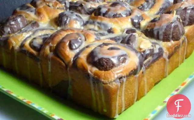 Bread Baking: Black and White Sweet Rolls