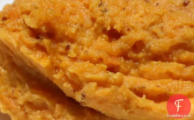 The Secret Ingredient (Maple Syrup): Maple Mashed Sweet Potatoes