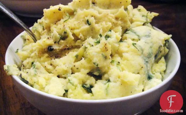 Cook the Book: Potato Basil Purée