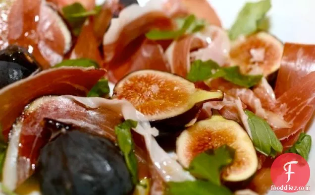 Delicious in Five Minutes or Less: Fig and Speck Salad