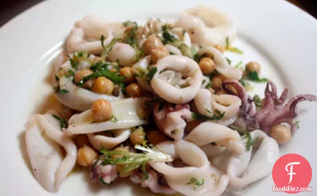 Dinner Tonight: Roasted Squid with Chili Oil