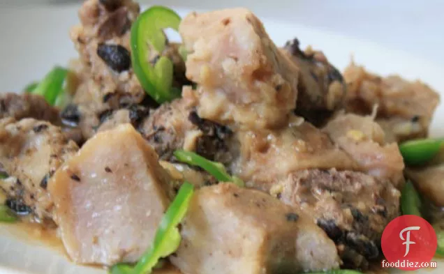 Seriously Asian: Steamed Taro and Pork in Black Bean Sauce