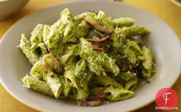 Pasta With Hazelnut-spinach Pesto