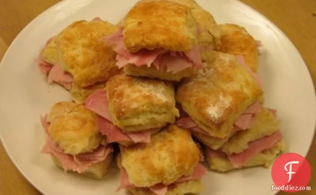 Sunday Brunch: Ham and Biscuits