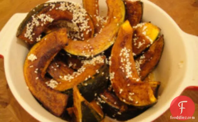 Cook the Book: Squash Half-Moons with Butter, Sesame, and Salt