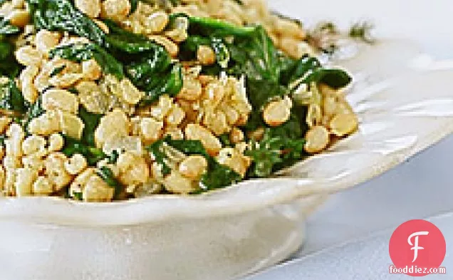 Sauteed Spinach And White Beans