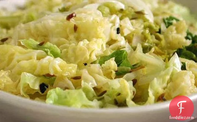 Wilted Cabbage with Toasted Cumin