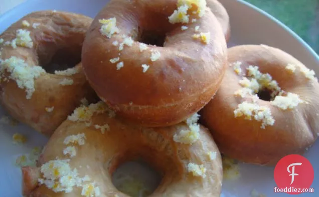 Spiced Doughnuts with Cardamom, Coffee, and Orange