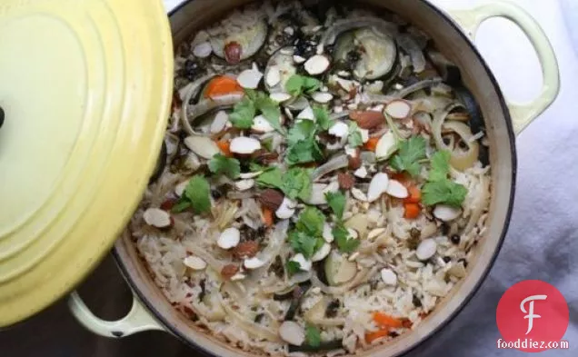 Eat for Eight Bucks: Coconut-Vegetable Rice Pilaf with Peppercorns