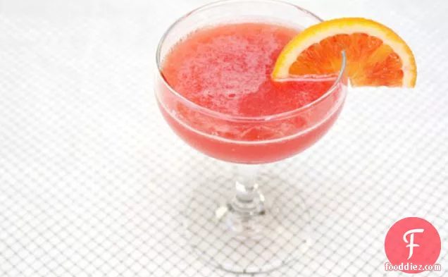 Drinking in Season: Spiced and Spiked Blood Orange Cocktail