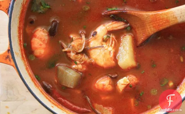 Spicy Korean Seafood Soup