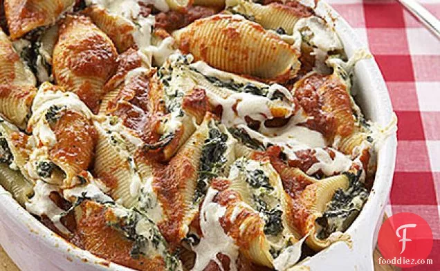 Spinach-and-Ricotta Stuffed Shells