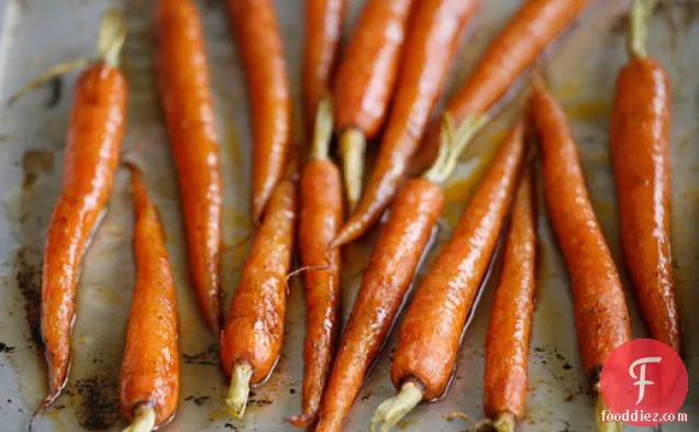 Spirited Cooking: Bourbon Glazed Carrots