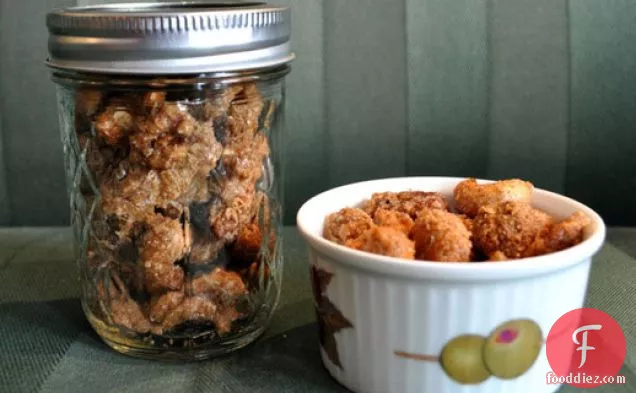 Sweet and Salty Spiced Nuts